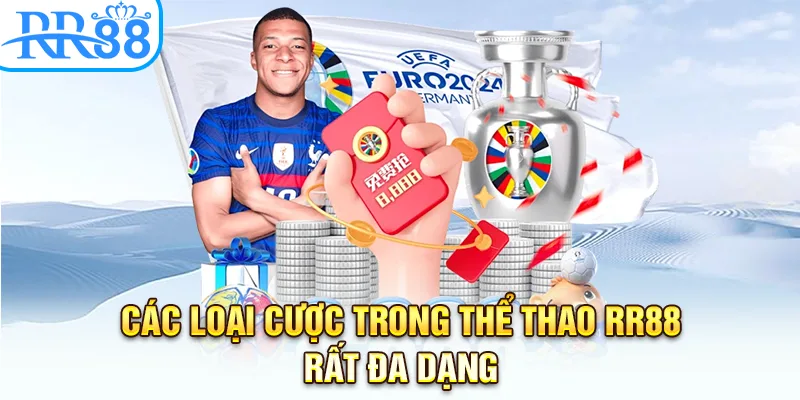Các loại cược trong thể thao RR88 rất đa dạng