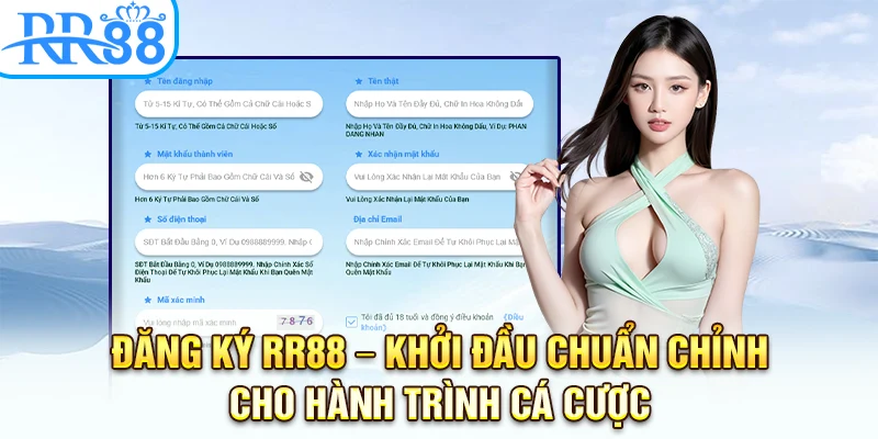 Đăng Ký RR88 – Khởi Đầu Chuẩn Chỉnh Cho Hành Trình Cá Cược