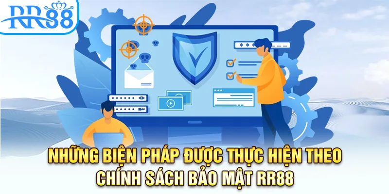 Những biện pháp được thực hiện theo chính sách bảo mật RR88